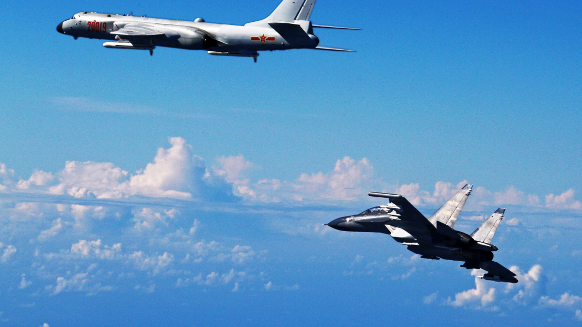 2 CHINESE WARPLANES ENTER TAIWAN’S AIR DEFENCE ZONE