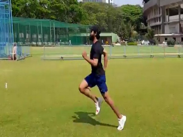 Ravindra Jadeja makes a return to the field post surgery