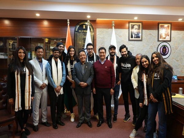 Varun Dhawan, Kriti Sanon-starrer team ‘Bhediya’ meets Arunachal CM