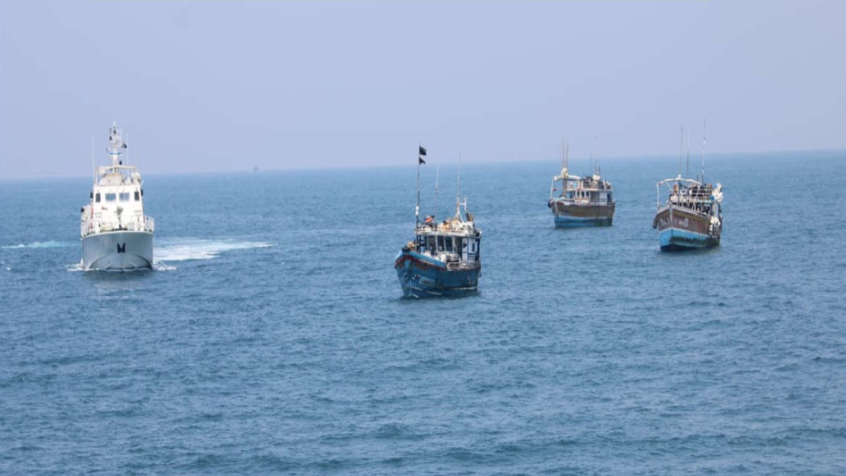 Coast Guard averts major narcotics transshipment in Lakshadweep sea