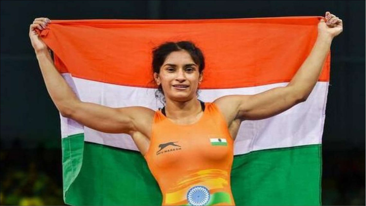 Vinesh beats Vanesa to win gold at Ukraine wrestling event