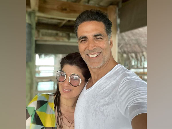 Akshay Kumar enjoys ‘beach time’ with wife Twinkle Khanna