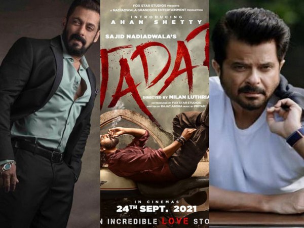 Salman Khan, Anil Kapoor extend best wishes to Ahan Shetty for his debut film ‘Tadap’