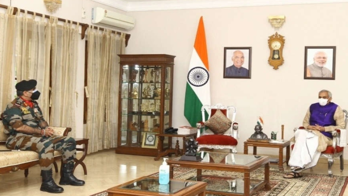 MAJOR GENERAL ARVIND KAPOOR CALLS ON GUJARAT GOVERNOR