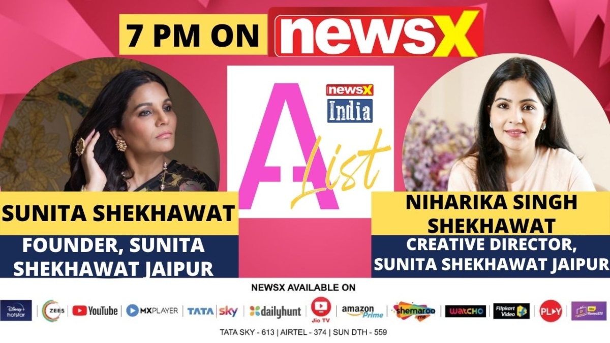 Sunita Shekhawat, Niharika Shekhawat talk about their admiration for Jaipur and their brand ‘Sunita Shekhawat Jaipur’