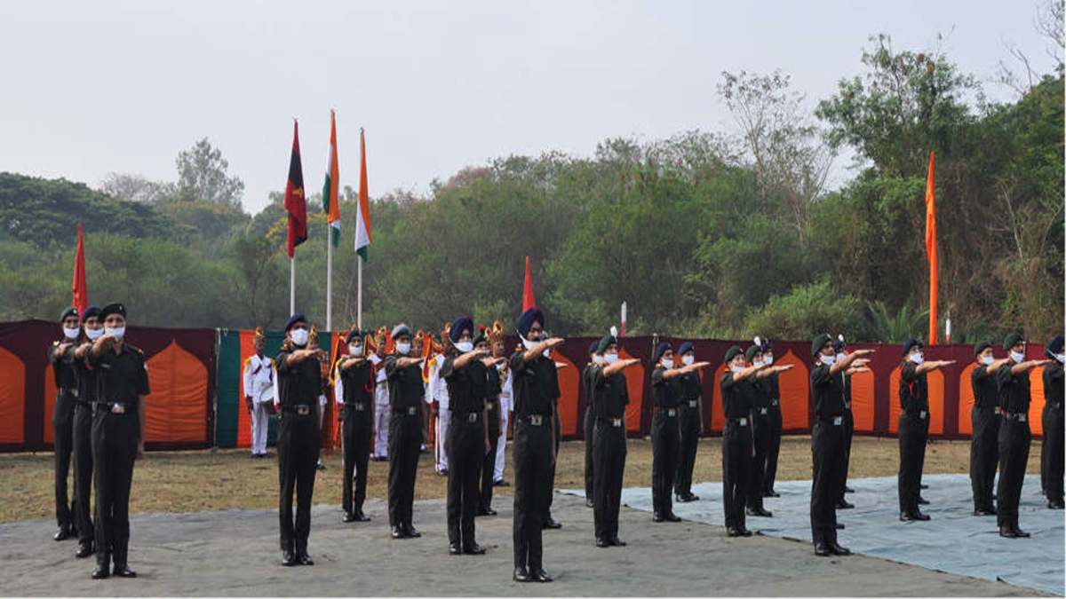 A COLOURFUL PASSING OUT PARADE CONDUCTED AT INSTITUTE OF NATIONAL INTEGRATION IN PUNE