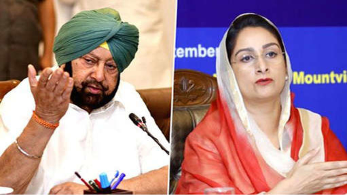 DON’T TAKE POLITICAL MILEAGE FROM COVID-19 CRISIS, PUNJAB CM TELLS HARSIMRAT