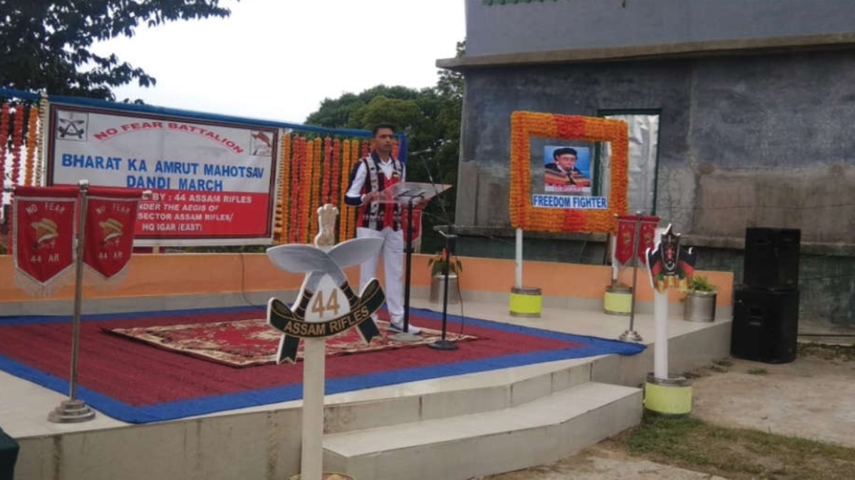 44 ASSAM RIFLES’ AZADI KA AMRUT, DANDI SATYAGRAH