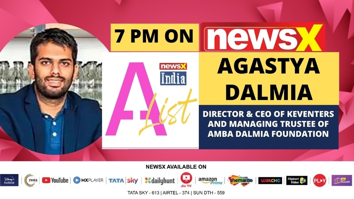 Everyone of us has a responsibility to combat this crisis: Agastya Dalmia, Dir, CEO of Keventers & Managing Trustee, Amba Dalmia Foundation