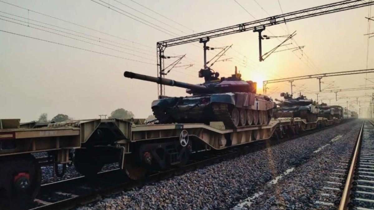 INDIAN ARMY CONDUCTS RAIL TRIALS ON DEDICATED FREIGHT CORRIDOR