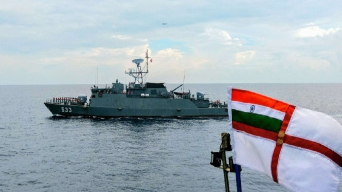 INDIAN AND THAI NAVIES CARRYING OUT 31ST COORDINATED PATROL