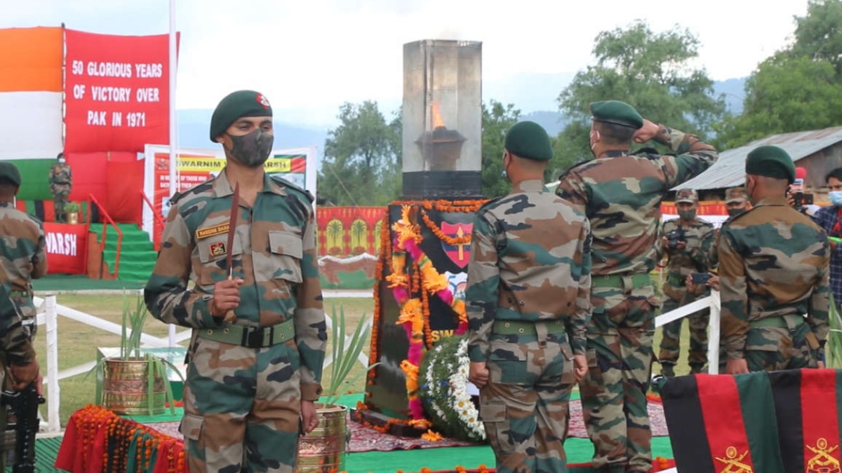 50 YEARS OF 1971 INDIA-PAKISTAN WAR: VICTORY FLAME ENTERS J&K’S KUPWARA