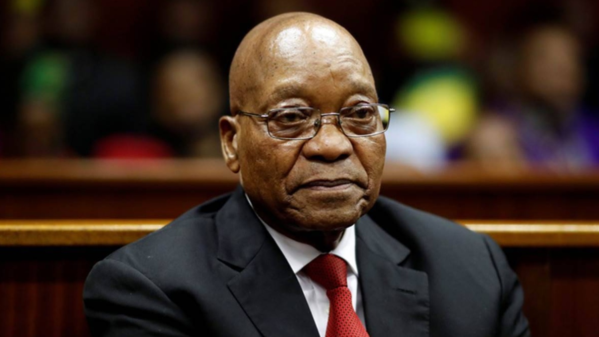 EX-SOUTH AFRICA PRESIDENT JACOB ZUMA SENTENCED TO 15 MONTHS IN JAIL