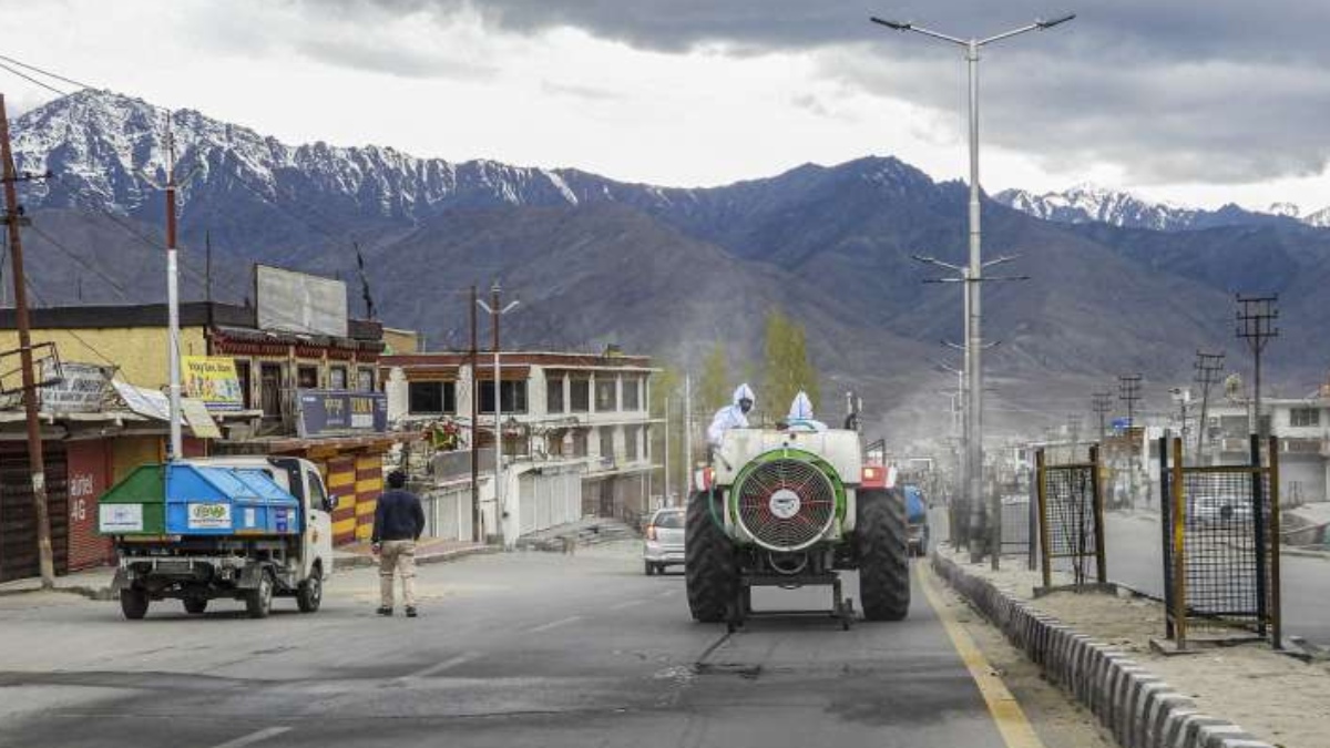 LADAKH’S CORONAVIRUS DEATH TOLL CROSSES 200