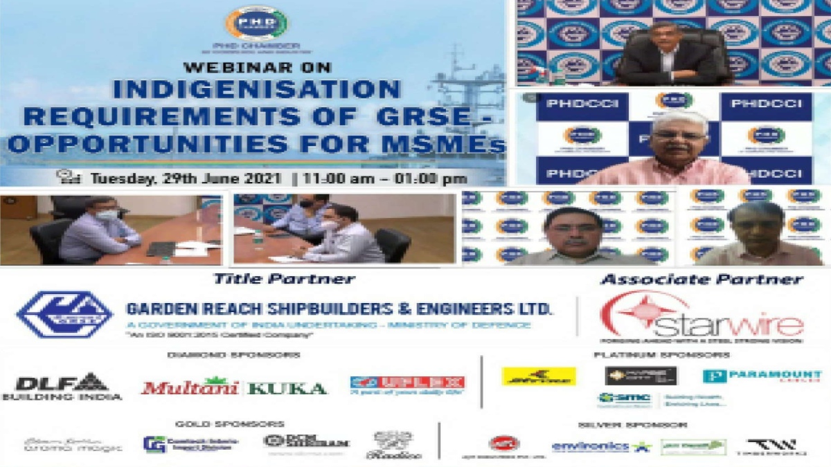 GRSE FOCUSES ON DEVELOPING INDIGENOUS CAPABILITIES IN BUILDING WARSHIPS