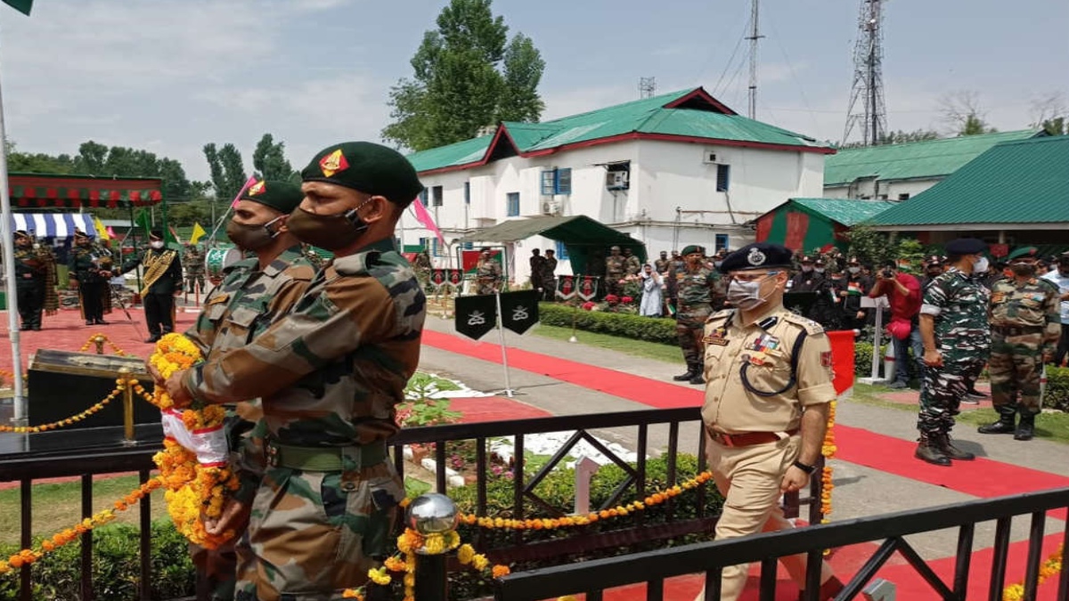 SWARNIM VIJAY VARSH CELEBRATIONS AT RASHTRIYA RIFLES SECTOR HEADQUARTERS