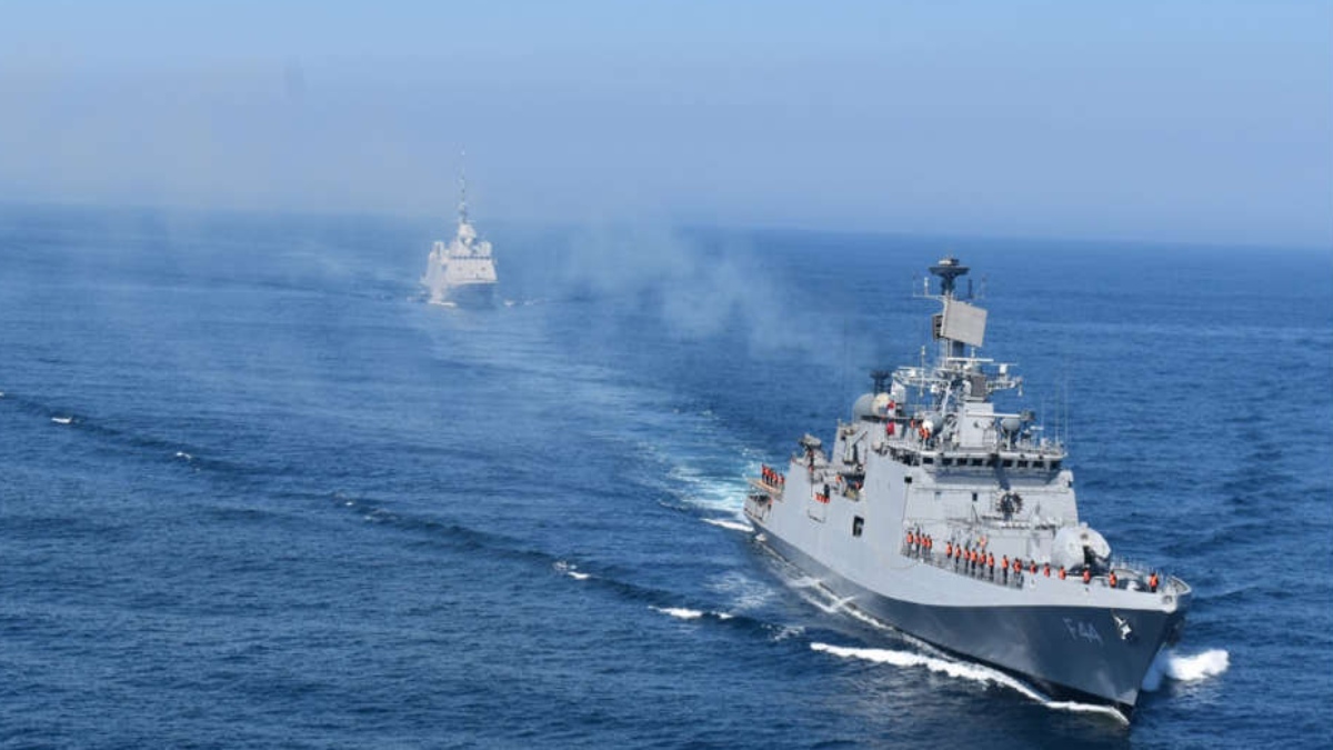 INS TABAR COMPLETES MARITIME PARTNERSHIP EXERCISE WITH FRENCH NAVY