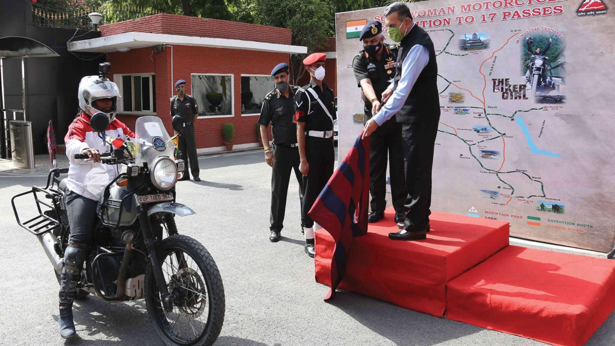 WORLD’S FIRST SOLO MOTORCYCLE EXPEDITION IN NORTHERN HIMALAYAN PASSES CULMINATES