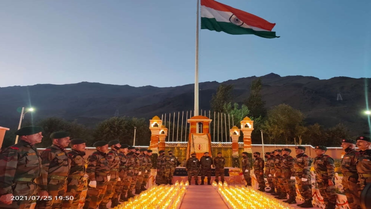 22ND KARGIL VIJAY DIWAS CELEBRATIONS COMMENCE AT DRAS SECTOR IN KASHMIR