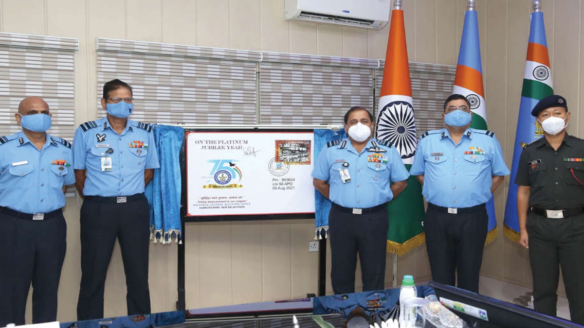 AIR CHIEF BHADAURIA LAUNCHES SPECIAL DAY COVER OF AFCAO