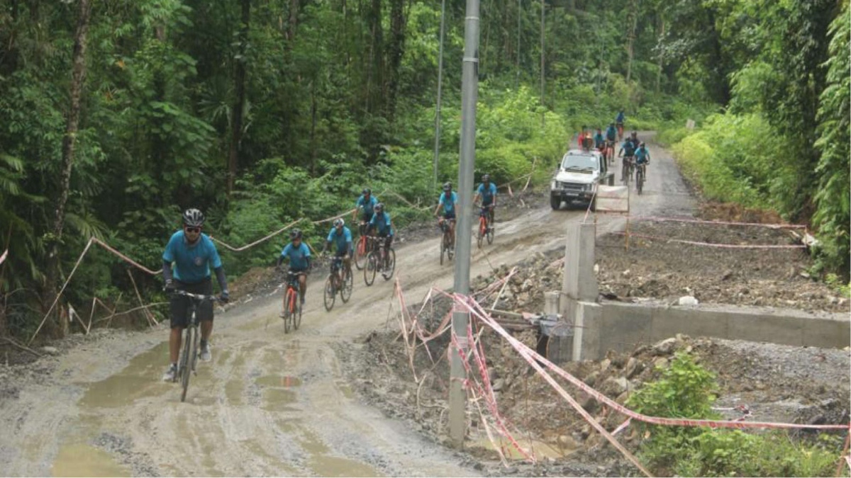 VICTORY FLAME REACHES MAYABUNDER, ANDAMAN & NICOBAR ISLANDS