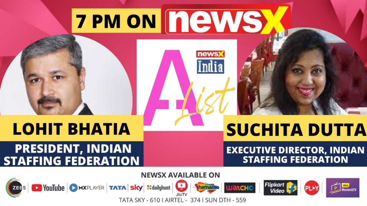 Staffing in India is growing: Lohit Bhatia & Suchita Dutta