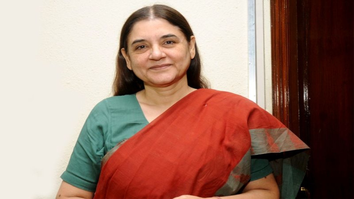 “I am happy to be in BJP,” says Maneka Gandhi