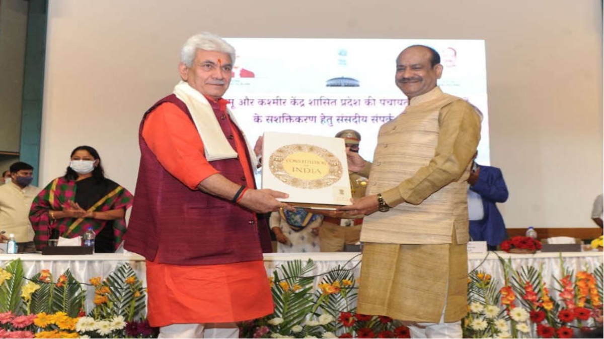 KASHMIR WILL LEAD INDIA IN DEVELOPMENT AND EMPLOYMENT: SPEAKER OM BIRLA