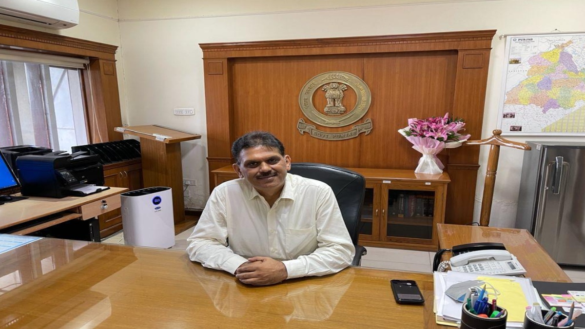 ANIRUDH TEWARI TAKES CHARGE AS NEW CHIEF SECRETARY OF PUNJAB