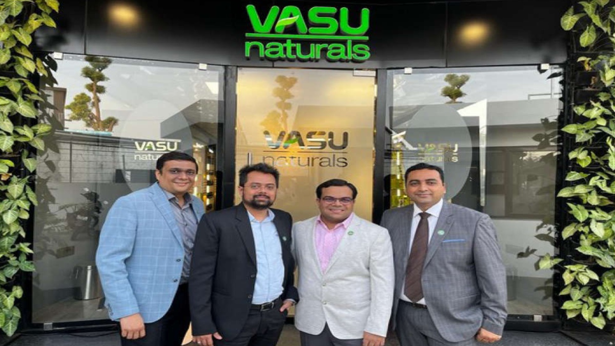 VASU HEALTHCARE FORAYS INTO EXCLUSIVE BRANDED OUTLETS WITH ‘VASU NATURALS’