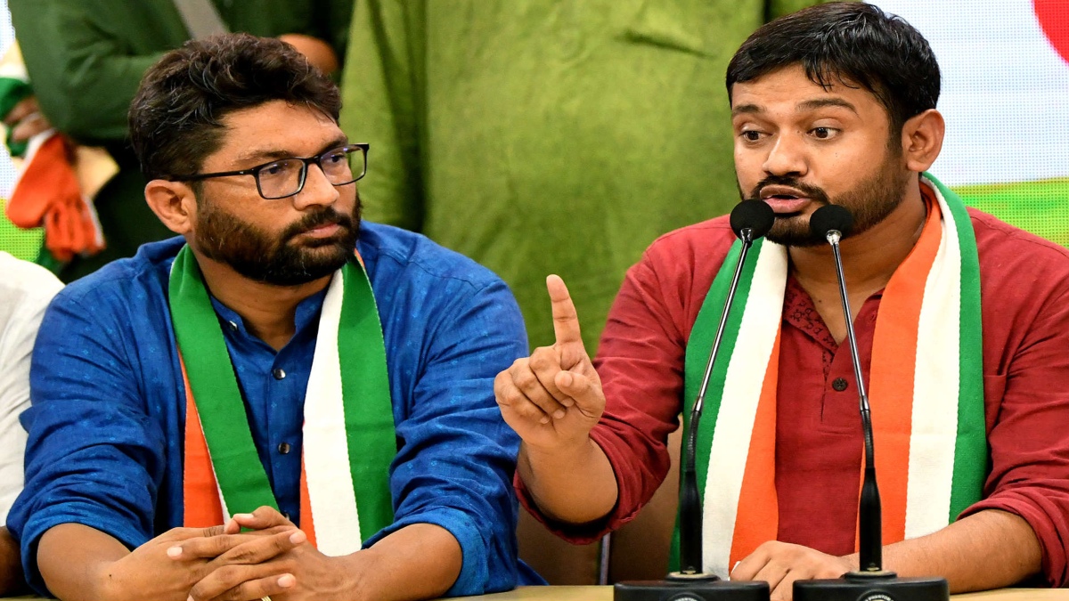 Kanhaiya and Mevani to save Congress, Sidhu style