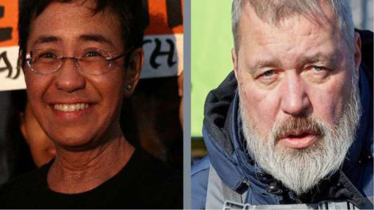 Maria Ressa, Dmitry Muratov win 2021 Nobel Peace Prize