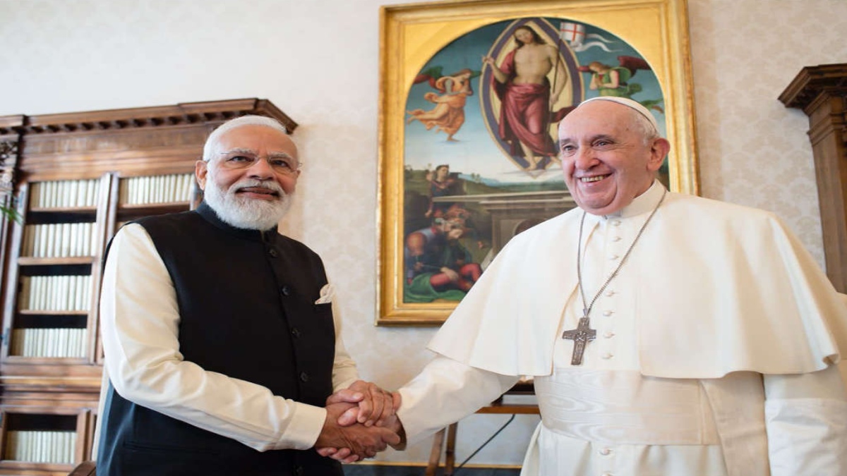 PM’S MEETING WITH POPE SENT OUT THE MESSAGE OF INCLUSIVITY