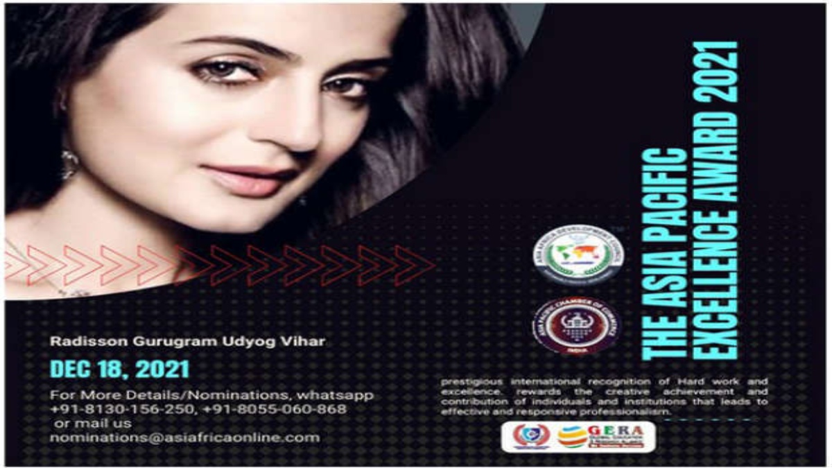 AMEESHA PATEL TO GRACE THE ASIA PACIFIC EXCELLENCE AWARD 2021 AS CHIEF GUEST