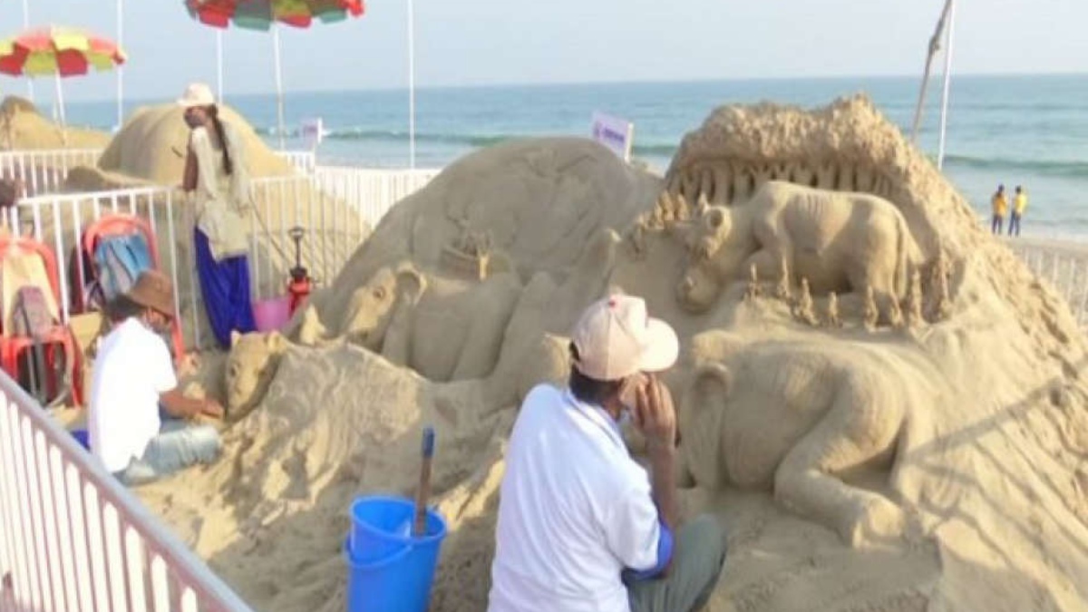 Odisha tourism conducts 12th International Sand Art Festival