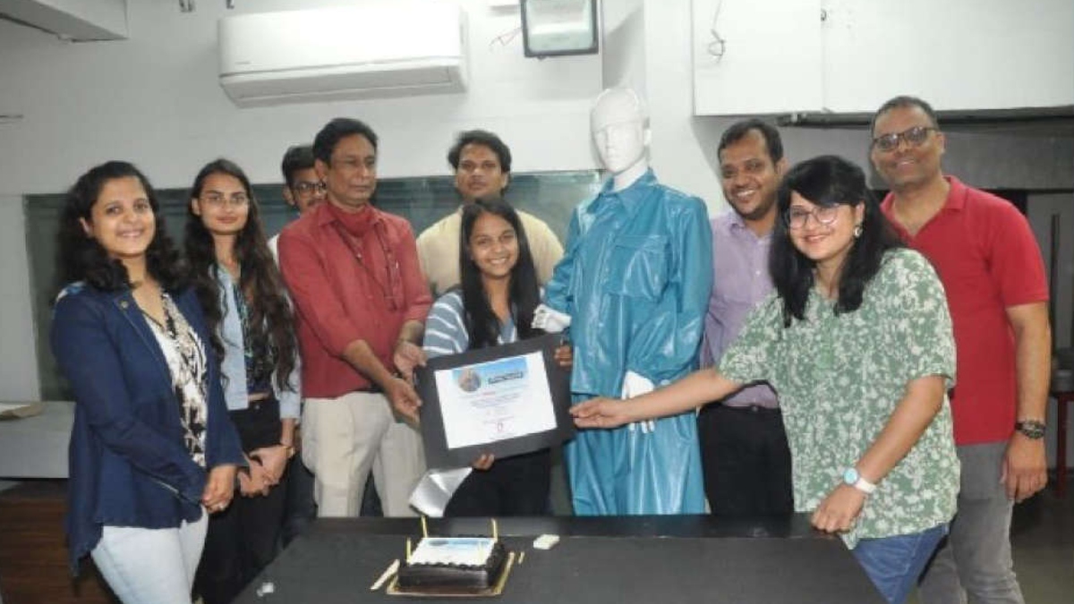 Surat’s IDT student designs innovative PPE for female sanitation workers, wins national challenge