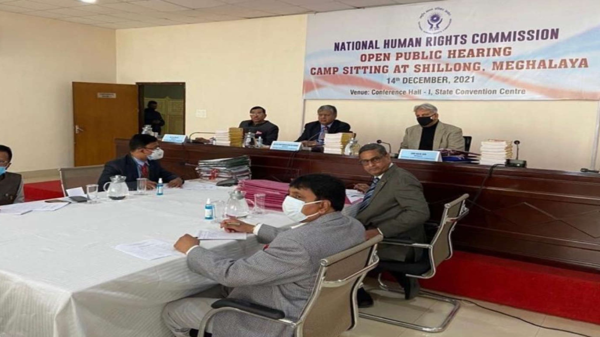 NHRC ‘Open Hearing and Camp Sitting’ held in Shillong