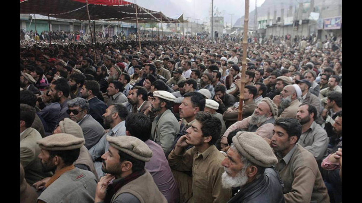 Outrage against Pak govt over inflation, in Gilgit Baltistan