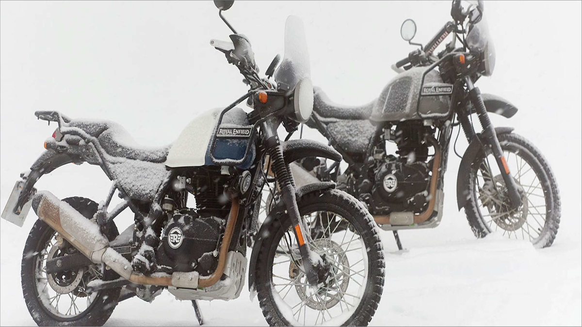 Royal Enfield Himalayan makes its way to the South Pole