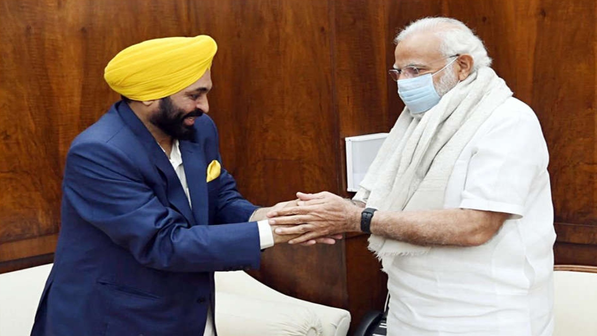 Mann Meets PM Modi, Seeks Rs 50,000 Cr For Punjab’s Financial Stability