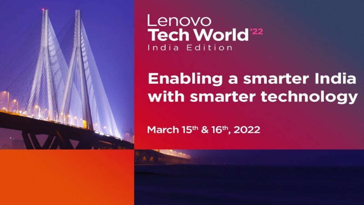 INDUSTRY LEADERS SET OUT VISION FOR A SMARTER INDIA AT LENOVO TECH WORLD 2022