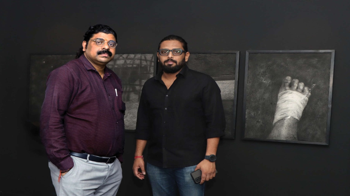 Dark Side of the Moon features artistic voices of six contemporary artists from Bengal