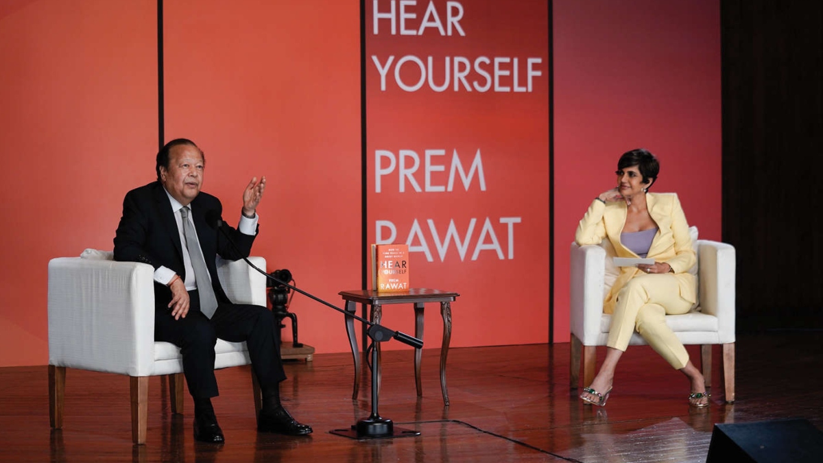 Prem Rawat launches ‘Hear Yourself: How to Find Peace in a Noisy World’