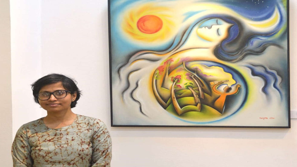 FOREST AND THE MAN: AMRITA GHOSH’S PAINTINGS FIND THE CONNECTION