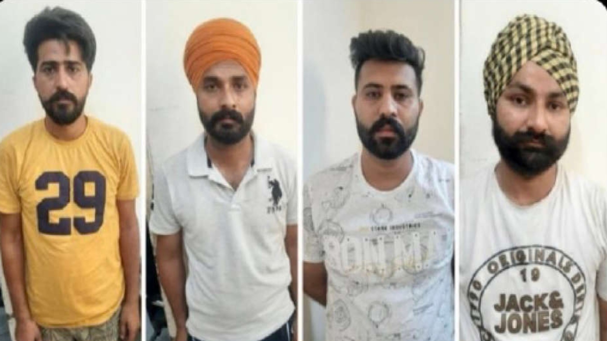 4 KHALISTANI TERRORISTS ARRESTED IN HARYANA, EXPLOSIVES RECOVERED