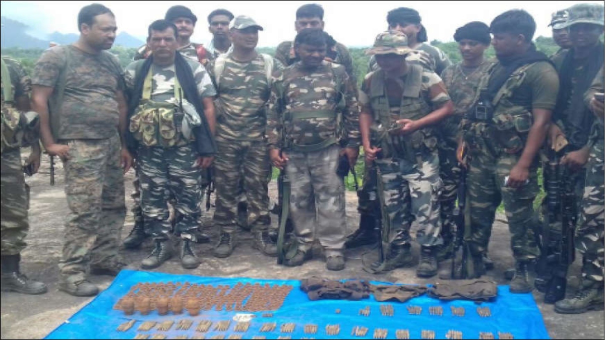 CRPF, POLICE SEIZE HUGE CACHE OF AMMUNITION IN JHARKHAND