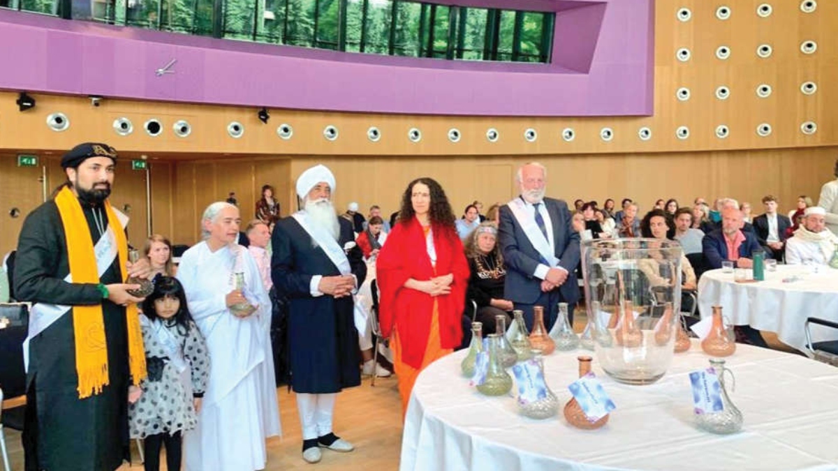 Haji Syed Salman Chishty participates in international ‘Water for All’ conference