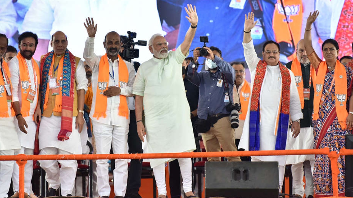 HYDERABAD AS BHAGYANAGAR SIGNIFICANT FOR ALL: PM MODI