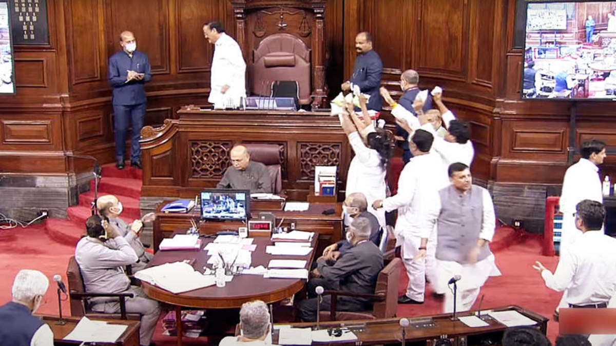 Rajya Sabha adjourned following ruckus over inflation