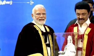 PM Narendra Modi attends the 42nd convocation of Anna University